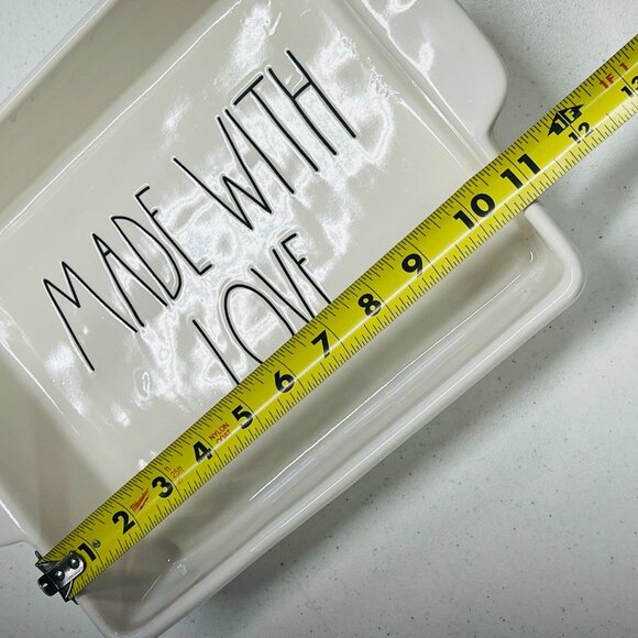 Rae Dunn MADE WITH LOVE Baking Pan Dish - Picture 3 of 5